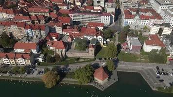 maribor, slovenien förbi Drönare video