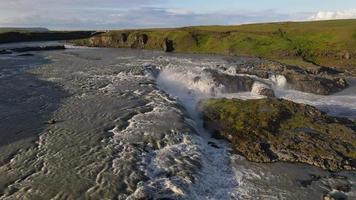 Urridafoss Waterfall in Iceland video
