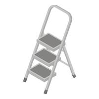 Rubber ladder icon, isometric style vector