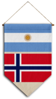 bandeira relação país pendurado tecido viagem consultoria de imigração visto transparente noruega argentina png