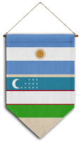 bandera relacion pais colgar tela viaje inmigracion asesoria visa transparente argentina uzbekistan png