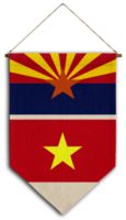 bandiera relazione nazione sospeso tessuto viaggio immigrazione consulenza Visa trasparente Arizona Vietnam png