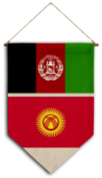 bandeira relação país pendurado tecido viagem consultoria de imigração visto transparente afeganistão quirguistão png