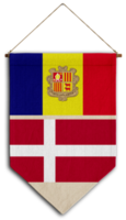 vlag relatie land hangende kleding stof reizen immigratie advies Visa transparant Denemarken Andorra png