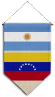 bandeira relação país pendurado tecido viagem consultoria de imigração visto transparente argentina venezuela png