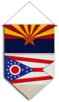 bandiera relazione nazione sospeso tessuto viaggio immigrazione consulenza Visa trasparente Arizona Ohio png