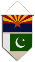 flagge beziehung land hängende stoff reise einwanderung beratung visum transparent arizona pakistan png