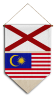 flagge beziehung land hängen stoff reise einwanderung beratung visum transparent alabama malaysia png