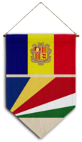 vlag relatie land hangende kleding stof reizen immigratie advies Visa transparant Andorra Seychellen png