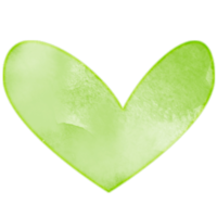 Watercolor Heart Design png