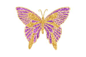 Glitter Butterfly Clipart PNG, Butterfly PNG