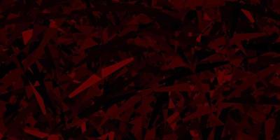 Dark red vector layout with triangle forms.