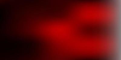 Dark red vector blurred template.