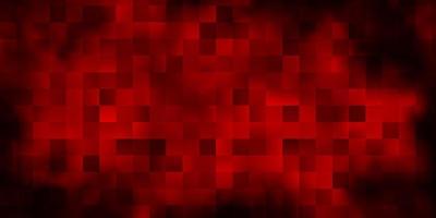 Dark Red vector backdrop with rectangles.