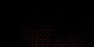 Dark Red vector pattern with lines.