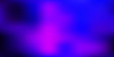 Light purple, pink vector blur backdrop.