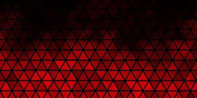 Dark Red vector pattern with polygonal style.