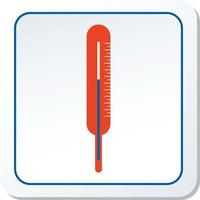 Thermometer Icon Vector Illustration Graphic