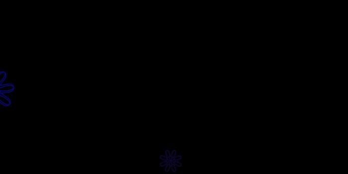 Fondo de vector azul oscuro, rojo con formas aleatorias.