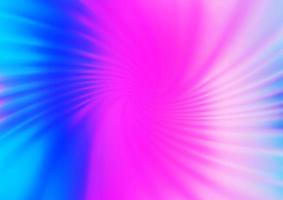 Light Pink, Blue vector blurred shine abstract template.