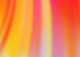 Light Orange vector pattern with lines, ovals.