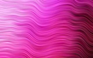 Light Pink vector background with curved circles.