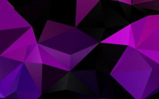 Light Purple vector abstract polygonal texture.