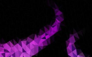 Light Purple vector polygonal pattern.