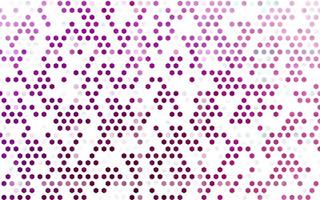 Light Purple vector template in hexagonal style.