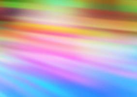 Light Multicolor, Rainbow vector template with abstract lines.