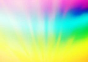 Light Multicolor, Rainbow vector bokeh template.