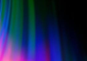 Dark Multicolor, Rainbow vector background with liquid shapes.