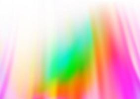 Light Multicolor, Rainbow vector template with bent ribbons.