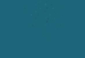 Light BLUE vector pattern with spheres, squares.