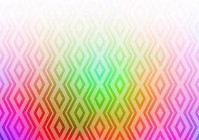 Light Multicolor, Rainbow vector template with sticks, squares.