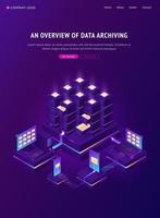 Overview of data archiving banner