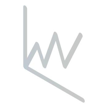 icono de gráfico, estilo isométrico vector