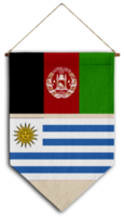 bandiera relazione nazione sospeso tessuto viaggio immigrazione consulenza Visa trasparente afghanistan Uruguay png