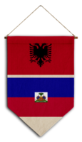 flagga relation Land hängande tyg resa invandring konsultverksamhet visum transparent albania haiti png