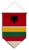 flagga relation Land hängande tyg resa invandring konsultverksamhet visum transparent albania litauen png