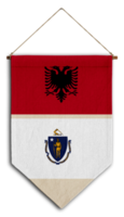 flagge beziehung land hängen stoff reise einwanderung beratung visum transparent albanien massachusetts png