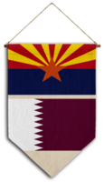 flagge beziehung land hängen stoff reise einwanderung beratung visum transparent arizona katar png