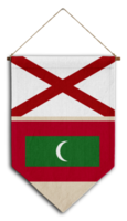 bandiera relazione nazione sospeso tessuto viaggio immigrazione consulenza Visa trasparente Alabama Maldive png