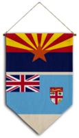 flagge beziehung land hängen stoff reise einwanderung beratung visum transparent fidschi arizona png