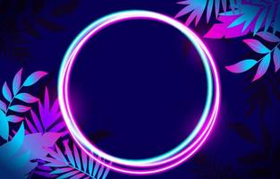 Colorful Neon Light Background vector