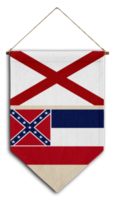 flagge beziehung land hängen stoff reise einwanderung beratung visum transparent alabama mississippi png