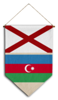bandera relación país colgar tela viaje inmigración consultoría visa transparente alabama azerbaiyán png