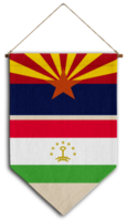 bandeira relação país pendurado tecido viagem consultoria de imigração visto transparente arizona tadjiquistão png