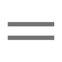 Equal To Flat Greyscale Icon vector
