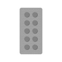 Tablets Flat Greyscale Icon vector